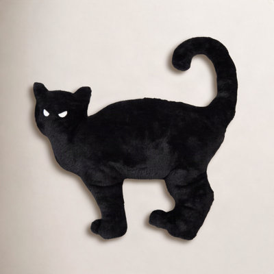 Fabric Cat Shaped Pillow