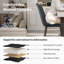 Chaise en polyuréthane avec pieds en métal-340404719