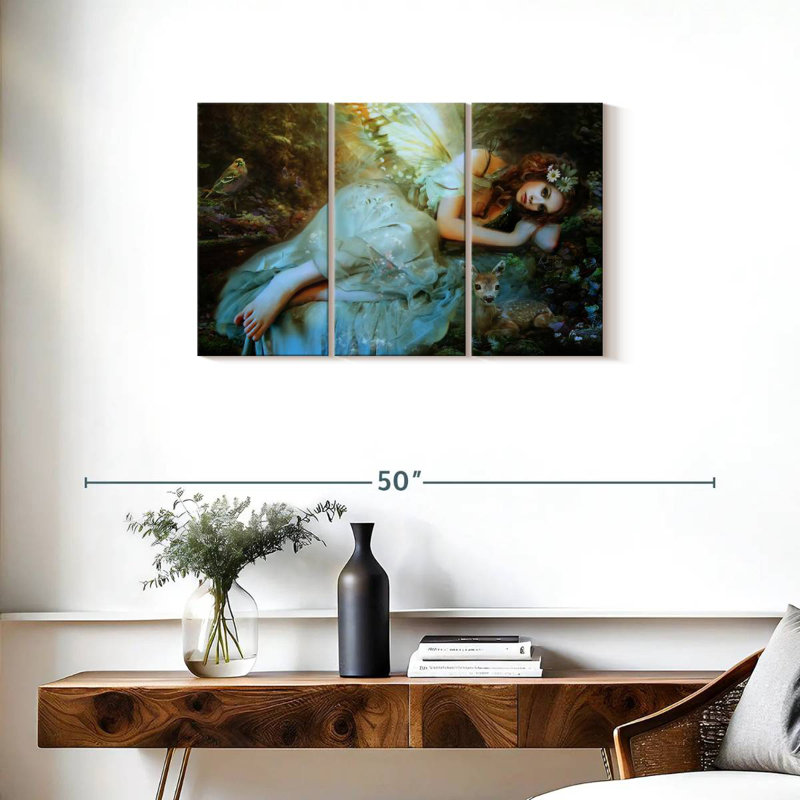 Kelan Spring Fairy, 20" H x 33" W