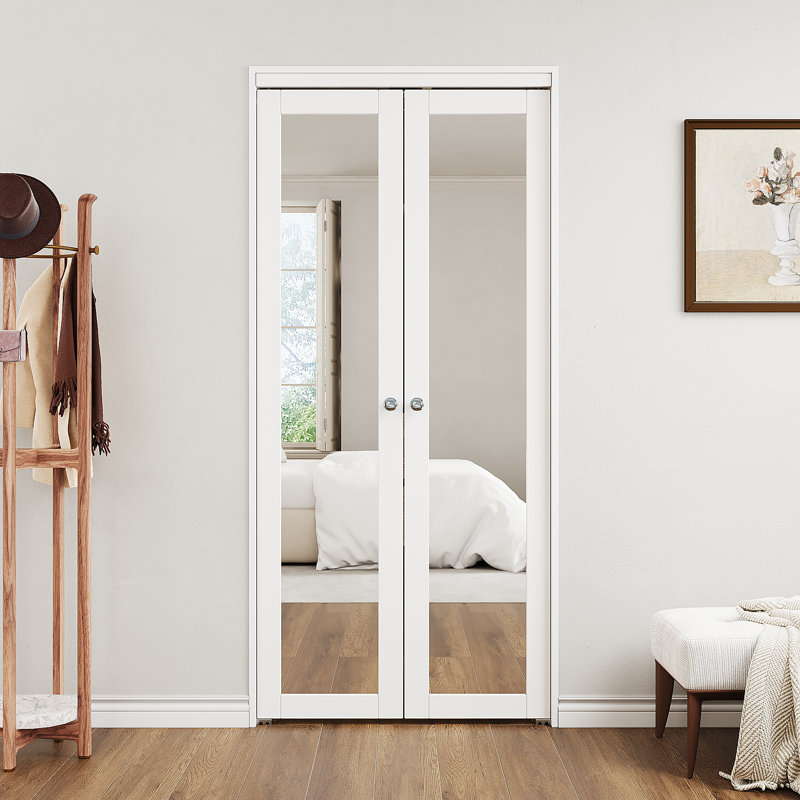 Portes pivotantes en bois manufacturé 1-Lite, 36 po x 80 po