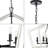 6 - Light Dimmable Geometric Chandelier-71052776