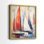 Série NAUTICAL CDxxx - reproduction encadrée de qualité supérieure - prête à être accrochée - aucun clou requis - aucun clou requis-267297961-267297966