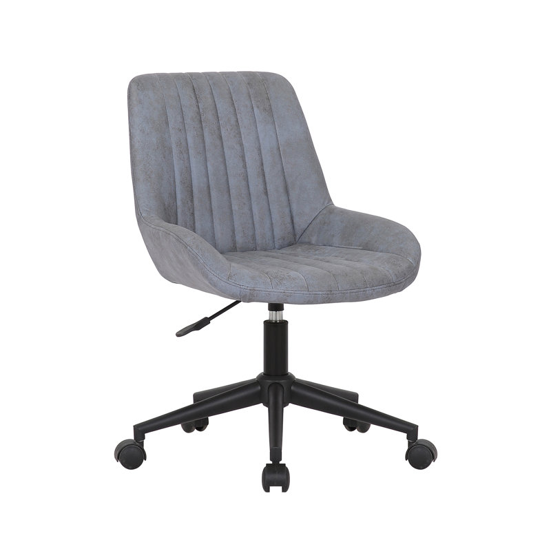 Keiva Microfiber / Microsuede Task Chair, Blue