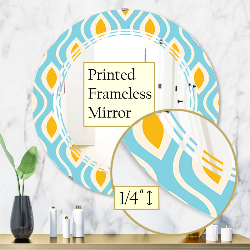 Miroir mural Triple C, H 31,5 po x l po