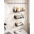 3 Piece Solid Wood Floating Shelf-133129452