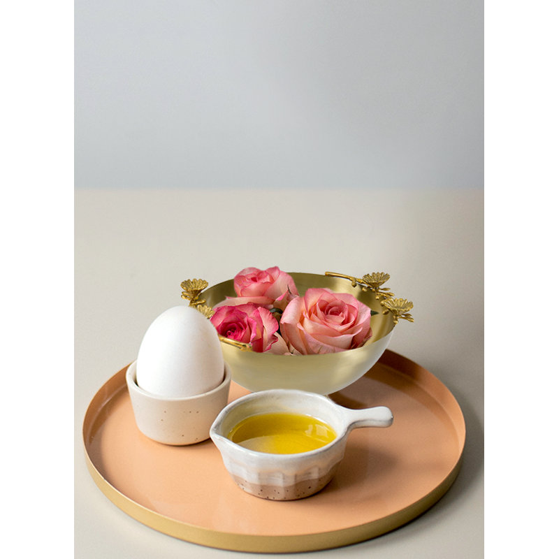 Serene Spaces Living Stainless Steel Stainless Steel Candy Bowl