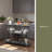 Industrial Bar Cart Kitchen Bar&Serving Cart For Home With Wheels 3 -Tier Storage Shelves