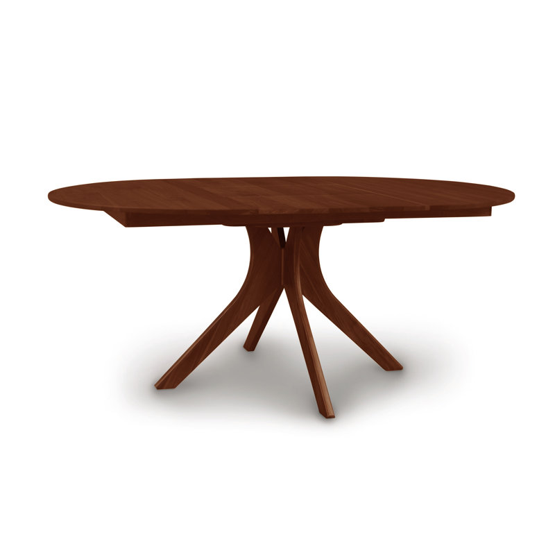 Table à rallonge Audrey, Cerise cognac, H 30 po x L 78 po x l 54 po