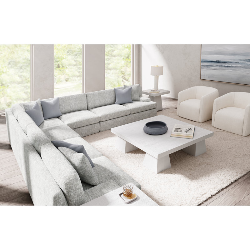 Serena Sectional, 30.5" H x 175" W x 143" D, Right Hand Facing