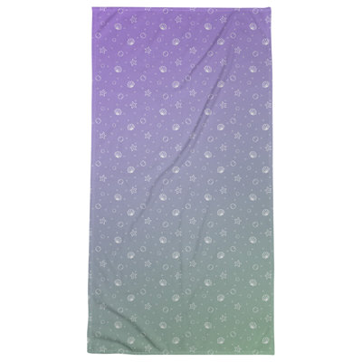 Serviette de bain coquillage