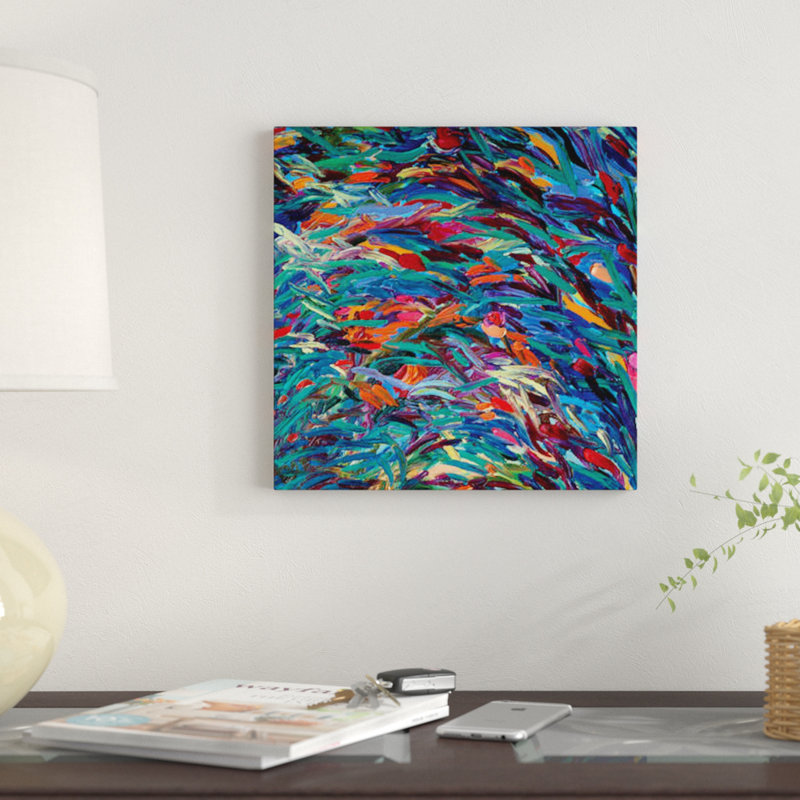 «DC 039» par Iris Scott, reproduction d'art graphique sur toile, H 12 po x l 12 po x P 1,5 po, Toile tendue, Pas de tapis