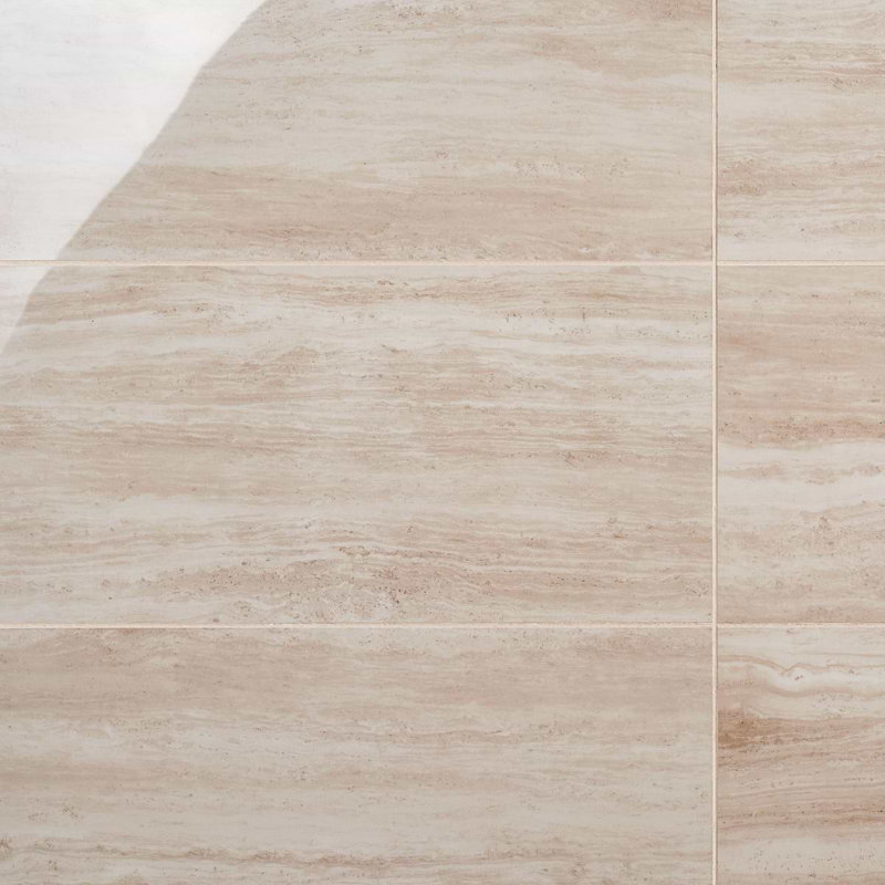 Nashville Gray 12X24 Matte Porcelain Tile, Beige Polished