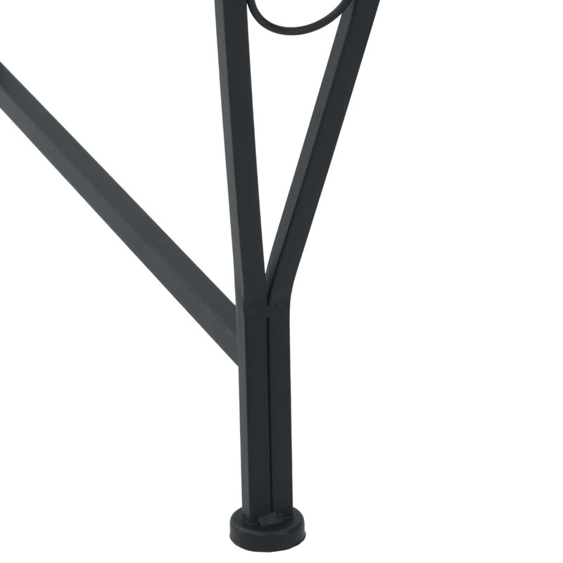 Outdoor Bench, Black