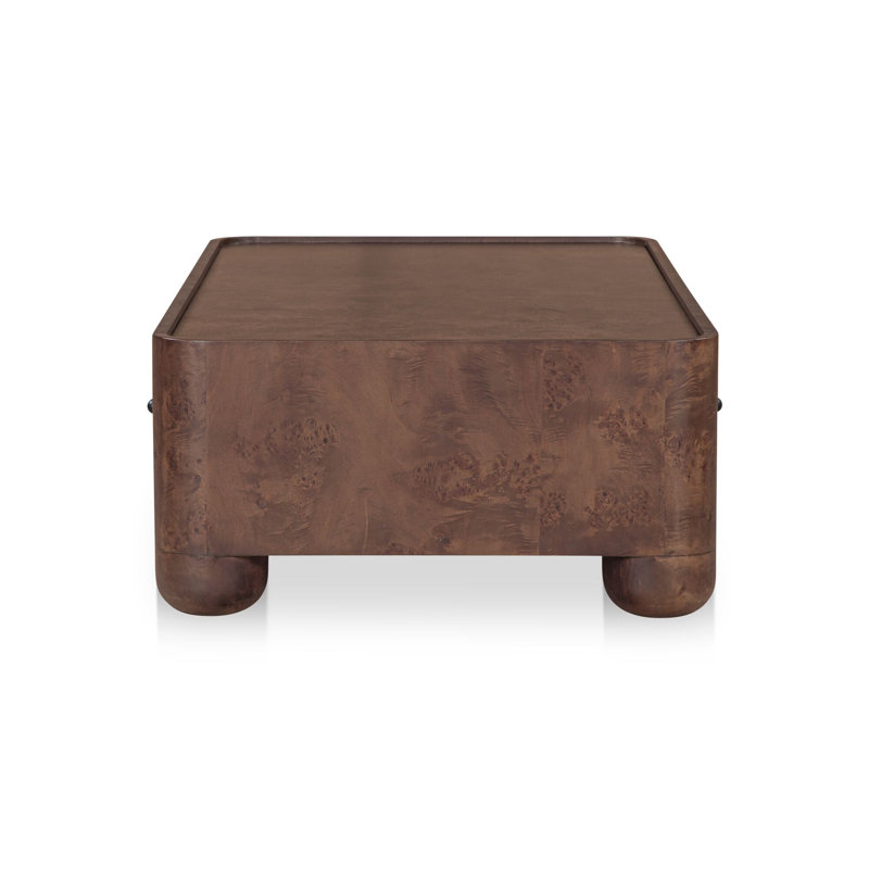 Gibson Coffee Table Natural, Dark Brown