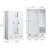 Attebery Wardrobe Armoire with Mirrored Door, 2 Hanging Rods and 3 Drawers