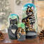 3 Piece Cheetah Matreshka Nesting Doll Set