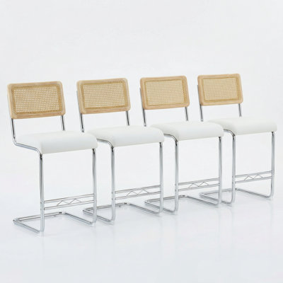 Tabouret de comptoir rembourré Vesta