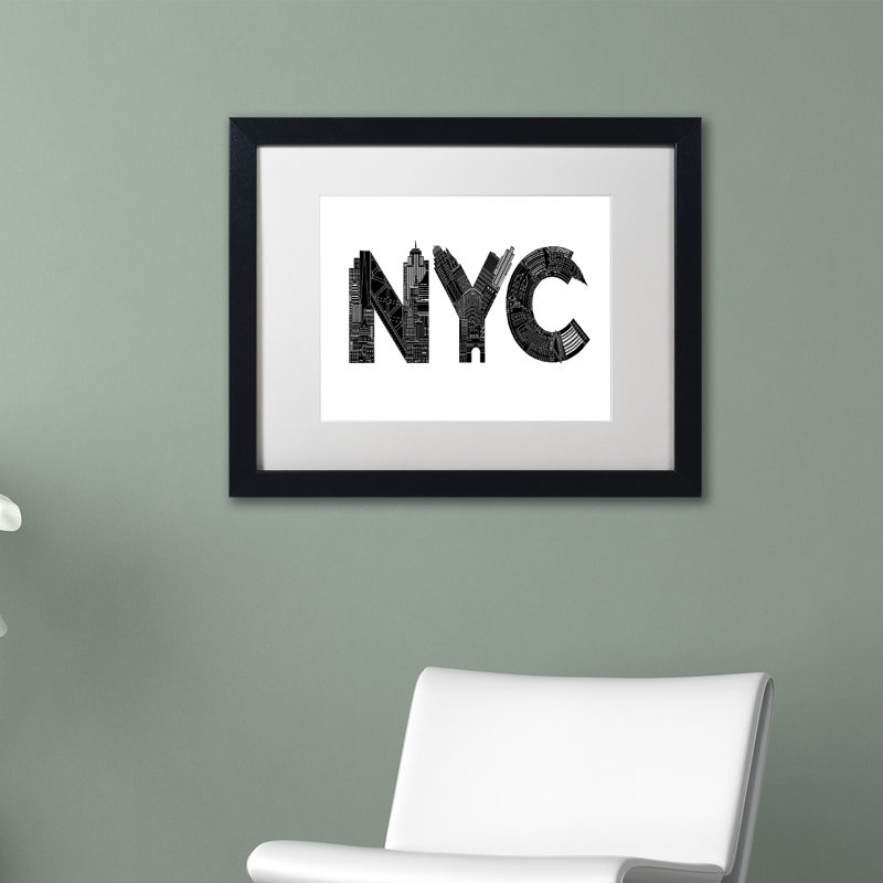 Modern & Contemporary, 11" H x 14" W x 0.5" D, White