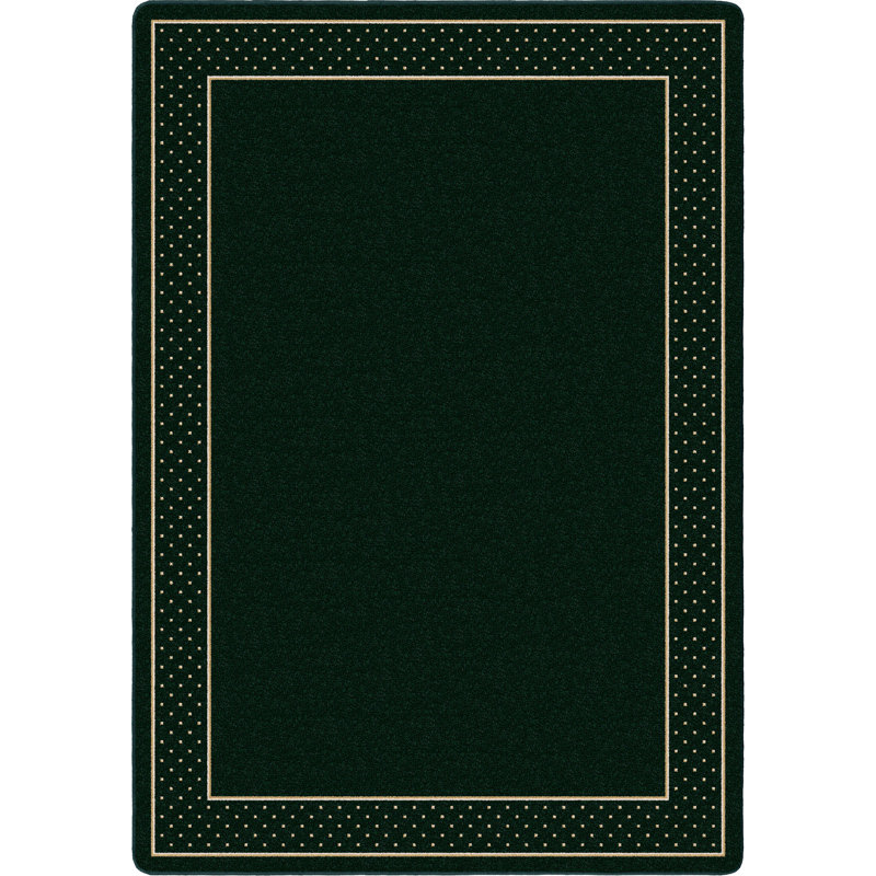 Alminus Design Center Legacy Emerald Bordered Area Rug, Rectangle 5'4" x 7'8"