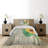 Flower Farmhouse / Country Coverlet