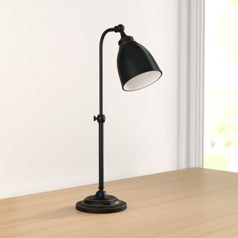Lampe de bureau 25 po, Bronze foncé