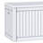 Edrosie Inc 69.6'' W 260 Gallons Water Resistant Resin Lockable Deck Box-101122544