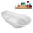 71" Streamline Freestanding Tub and Tray With Internal Drain-101697661