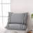 Grey Ruffle Pillow Shams,Queen Size Pillowcase Set of 2,20x30 inches Standard Pillowcases,French Country Vintage Ruffled Pillowcase 2 Pack, Soft Washed Microfiber-123119334-123119351