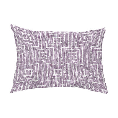  Housse et insert de coussin rectangulaire tissé pour l'extérieur Tiki
