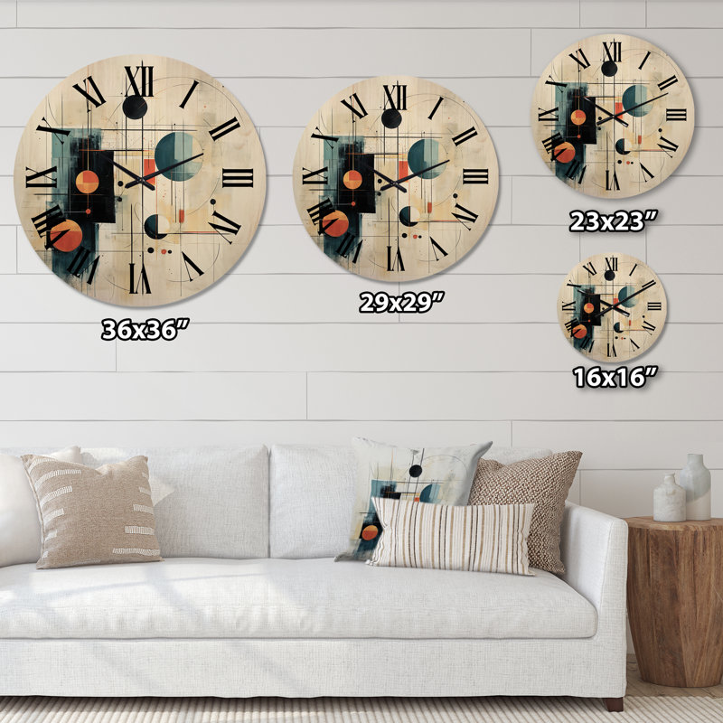 Horloge murale Nalliah, Moyenne