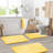 Aighan 3 Piece Ultra Soft and Absorbent Memory Foam Bath Rug Set with Non-Slip Backing-2026878481