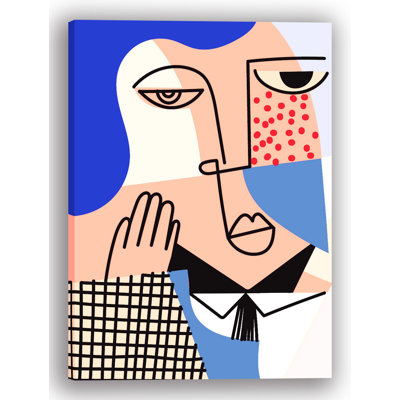 Art moderne moderne sur toile tendue