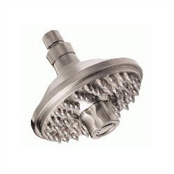 Volume Sunflower Multi Function Rain Shower Head, Brushed Nickel