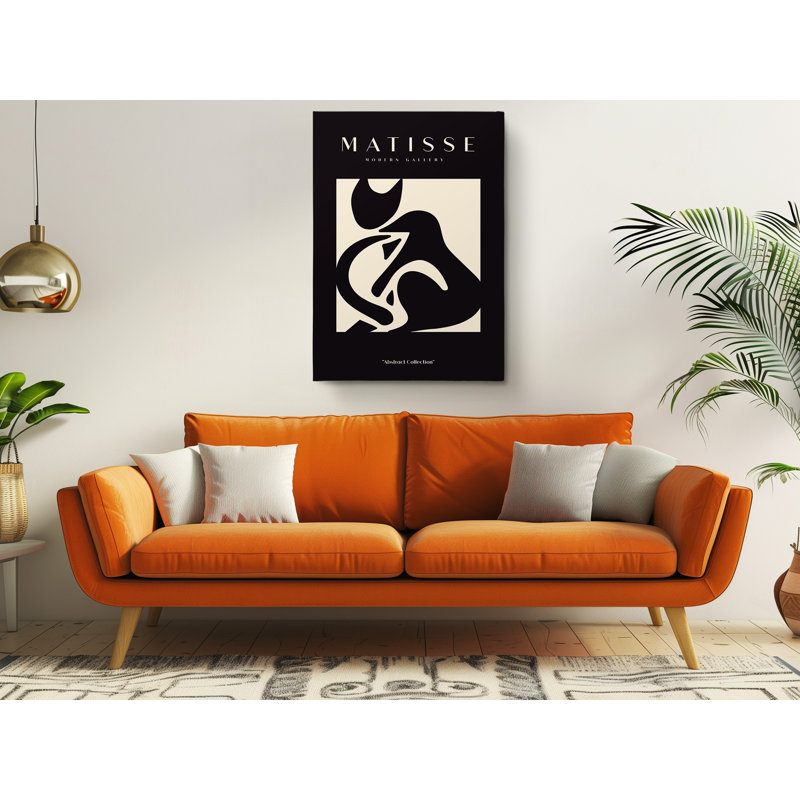 Reproduction d'art sur toile Henri Matisse, H 24 po x l 16 po