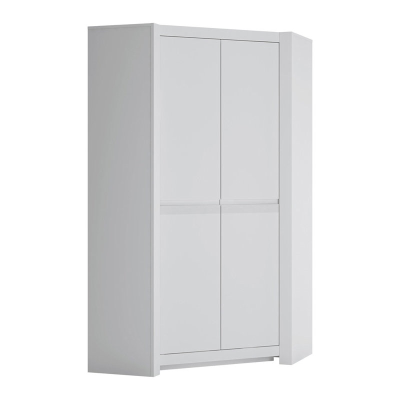 Matranga 2 Door Manufactured Wood Wardrobe