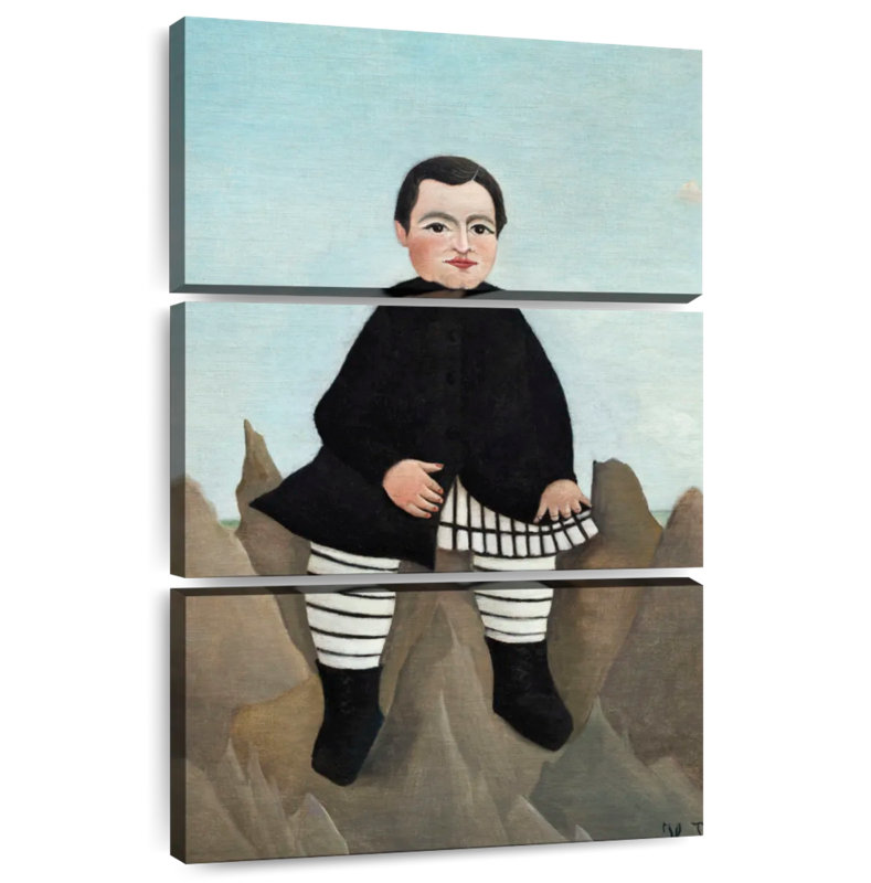Leisha Boy On The Rocks 1895-1897, H 50 po x l 32 po
