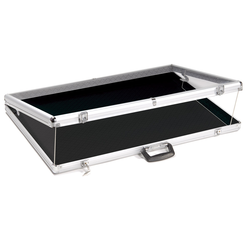 Specialty Store Services 24 Inch Wide Portable Showcase with Locks for