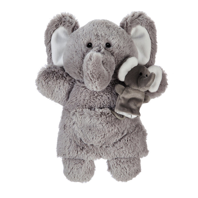 Hand and Finger Elephant Puppet Set