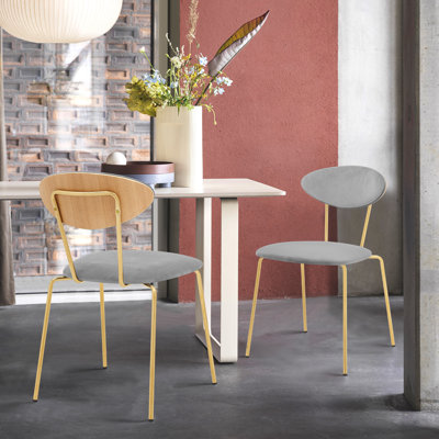 Chaise d'appoint en tissu Matherne
