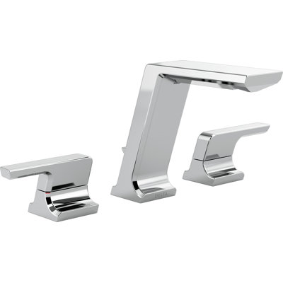Pivotal Widespread Bathroom Faucet with Drain Assembly