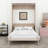 Murphy Wall Bed with Integrated Sofa and LED Lighting
