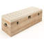 Banc de rangement en tissu d’ameublement