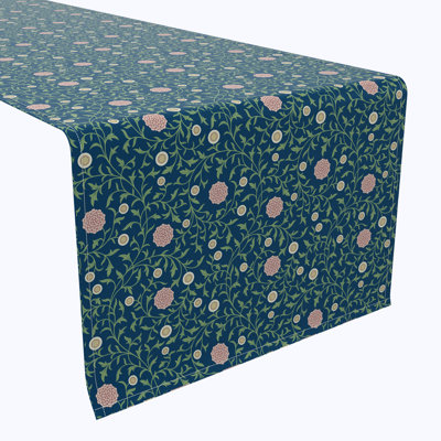 Table Runner, 100% Cotton, Floral 71