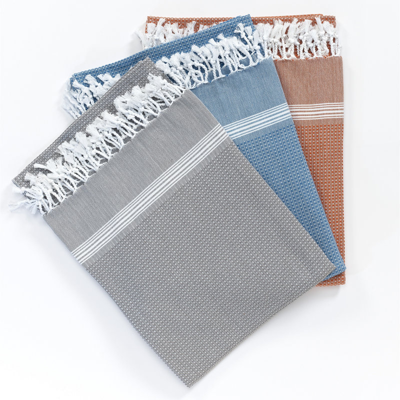 Woodcrest 100% Cotton Bath Sheet, Smoke