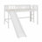 Low Loft Bed With Ladder And Slide-1528004190