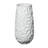 Ciannah White Resin Large Wavy Textured Floor Decorative Vase-107243585-107243583