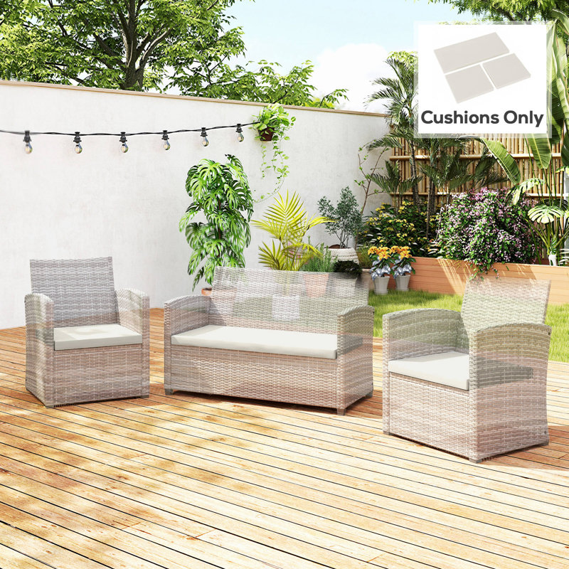 Outdoor Seat Cushion Set