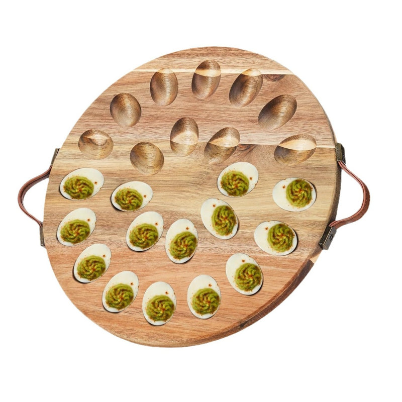 Plateau de charcuterie rond