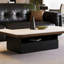 Table basse rectangulaire de luxe Italian Light