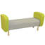 Wzór Polyester Blend Upholstered Bench-16869938